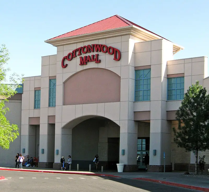 Exterior view of Cottonwood Mall