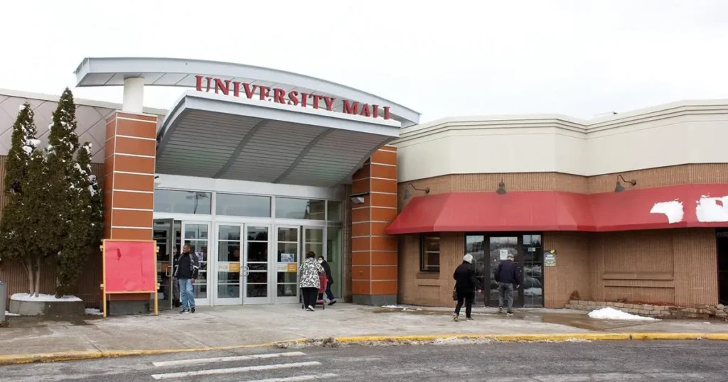 University Mall building in IL, United States