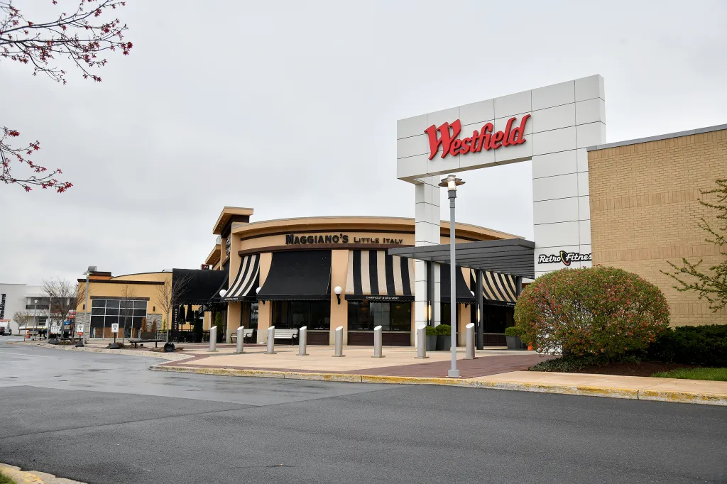 Westfield Annapolis Mall: A bustling shopping destination with a variety of stores, restaurants, and entertainment options.