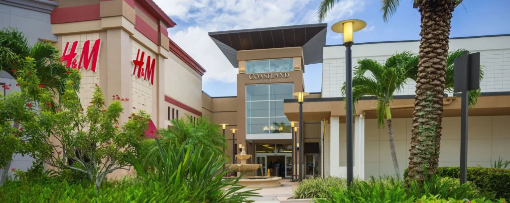 Coastland Center shopping mall located in Naples, Florida, United States.