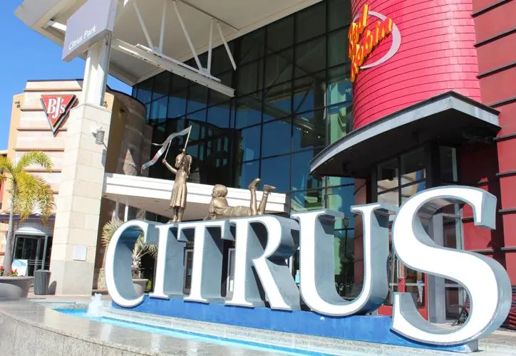 Citrus Center Mall: A bustling shopping center with various stores, restaurants, and entertainment options.