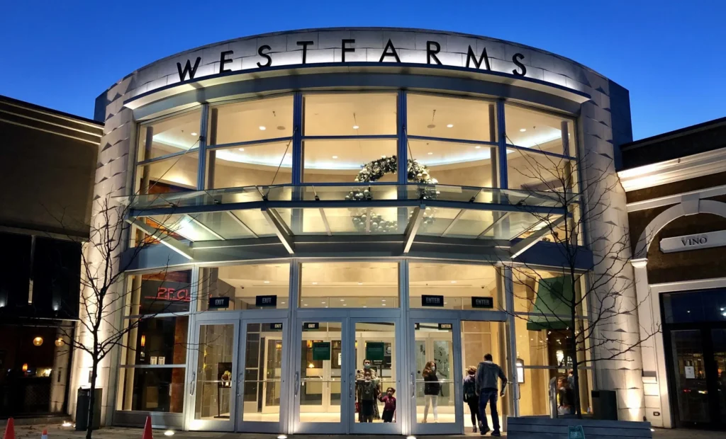 Westfarms at the Mall of America, a bustling shopping destination with a variety of stores and restaurants.