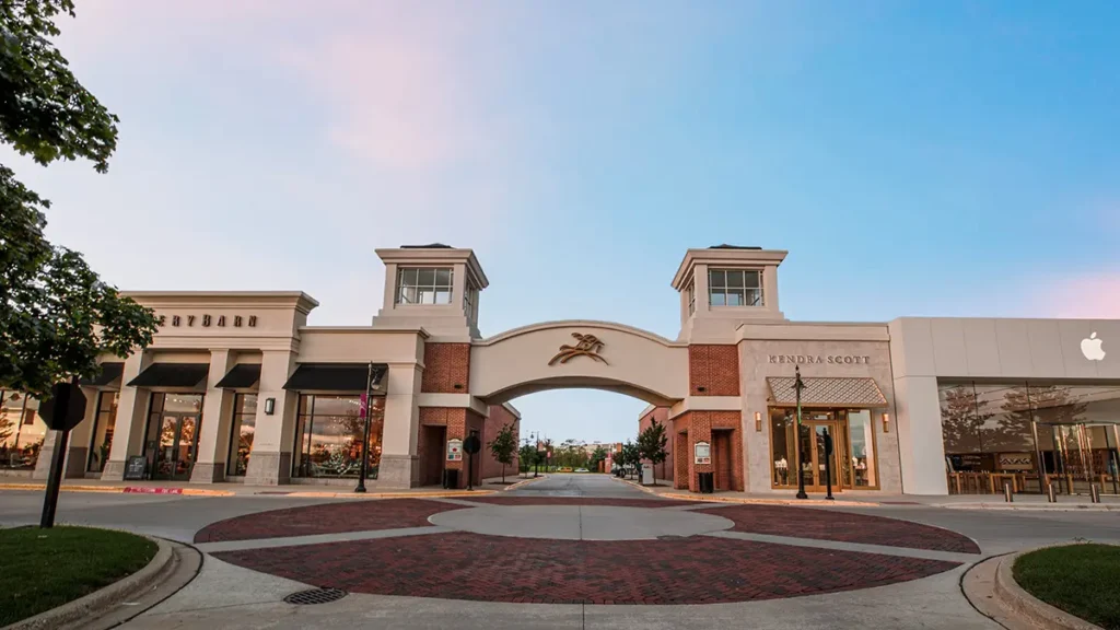 Building with a sign