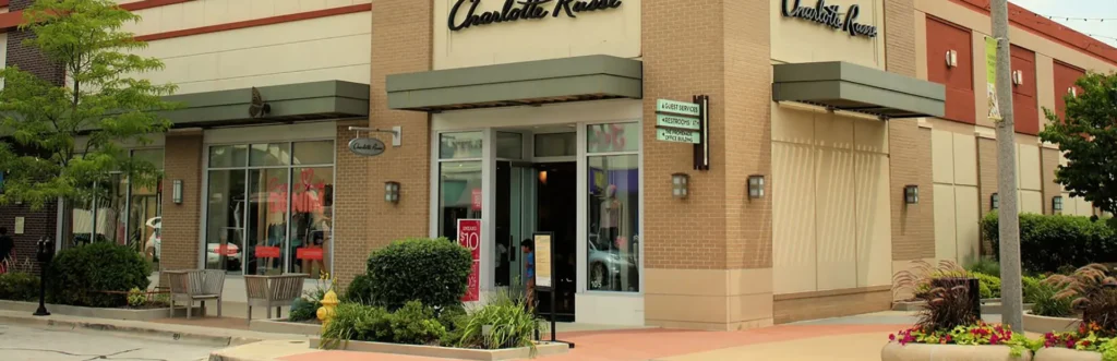 Exterior of Charlie's restaurant at The Promenade Bolingbrook Mall.