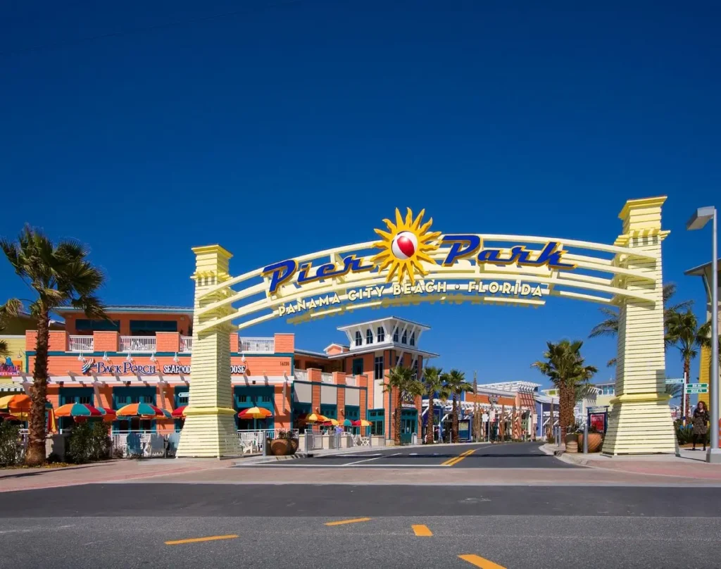 Entrance to Playa del Carmen beach